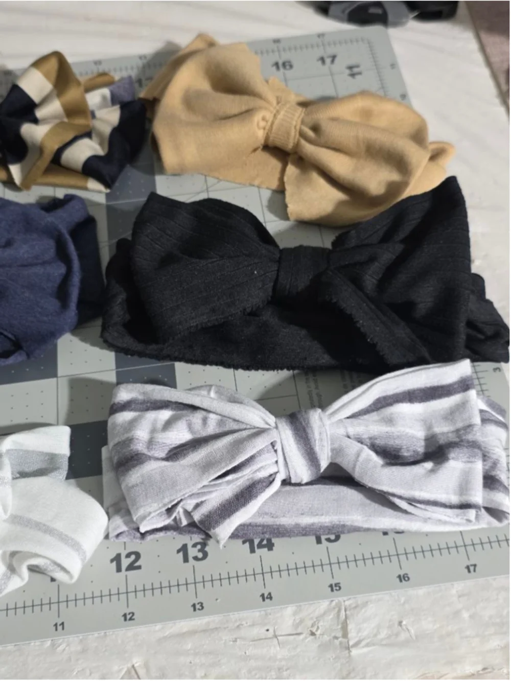 Handmade baby headband lot‎ of 9